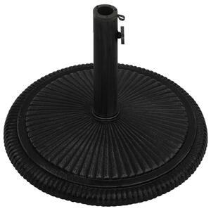 VidaXL fekete öntöttvas napernyőtalp 45 x 45 x 30 cm