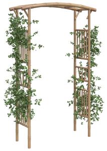 VidaXL bambusz rózsaív 118 x 40 x 187 cm
