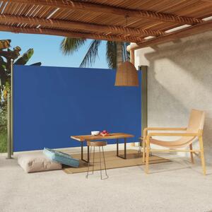 VidaXL kék behúzható oldalsó terasznapellenző 180 x 300 cm