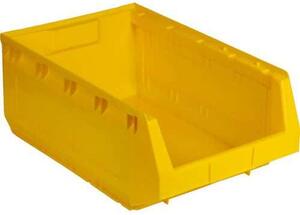 Manutan Expert Manutan műanyag doboz 19 x 30,3 x 48,5 cm, sárga%