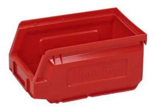 Manutan Expert Manutan műanyag doboz 8,3 x 10,3 x 16,5 cm, piros%