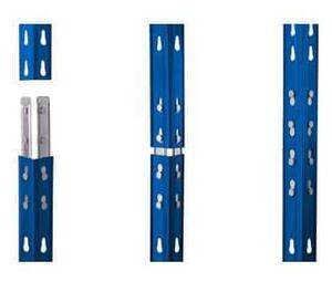 Manutan Expert Rapid 3 fém polcállvány, 180 x 150 x 60 cm, 250 kg/polc, 5 farostlemez (HDF) polc, kék%