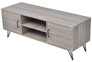 Szürke TV-szekrény 120 x 40 x 45 cm