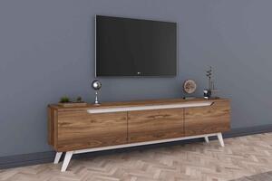Design TV asztal Eilis 180 cm dió utánzata
