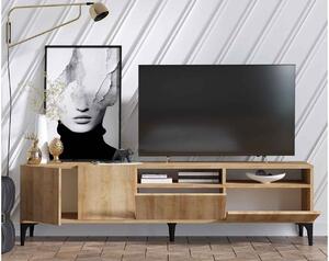 Design TV asztal Valentino 180 cm tölgy utánzata