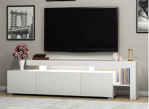 Design TV asztal Calissa 192 cm fehér - II.osztály