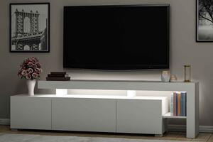 Design TV asztal Calissa 192 cm fehér