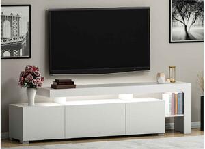 Design TV asztal Calissa 192 cm fehér - II.osztály