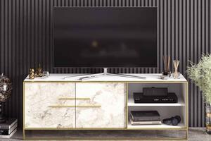Design TV asztal Abequa 160 cm fehér