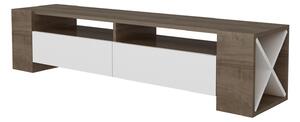 Design TV asztal Gedali 155 cm fehér dió