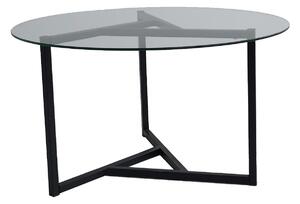 Design dohányzóasztal Neelix 75 cm fekete