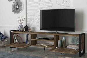 Design TV asztal Tadashi 184,5 cm dió utánzata