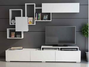 Design TV szekrény szett Iikka fehér