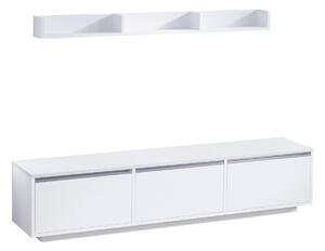 Design TV szekrény szett Galido fehér