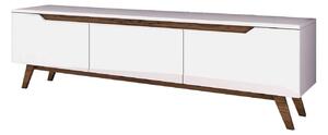 Design TV asztal Eilis 180 cm fehér dió
