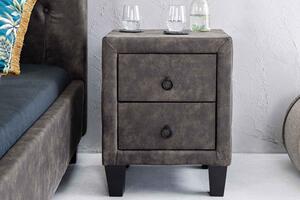 Design éjjeliszekrény Viviano vintage szürke