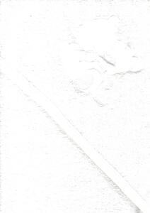Trimex kapucnis,frottír fürdőlepedő 100*110 cm - fehér ölelő maci