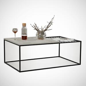 Zinus dohányzóasztal, tengeri tölgy, 95 cm