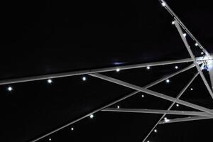 Kerti fényfüzér GARTH – 72 x LED fehér