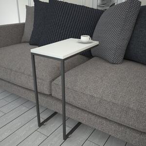 Callen dohányzóasztal, fehér, 46 cm