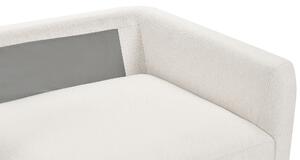 Háromszemélyes törtfehér kárpitozott kanapé SIGTUNA