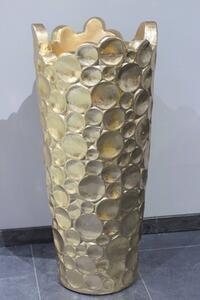 Magas arany exkluzív váza HILTON 79cm