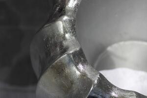 Ezüst exkluzív LEONA váza 70cm