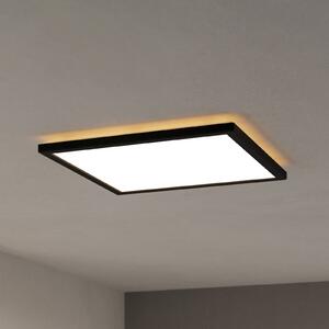 EGLO connect LED mennyezeti lámpa Rovito-Z, fekete, 39 x cm, dimmelhető, Fekete, Nappali / Étkező, Műanyag