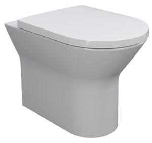 AREZZO DESIGN VERMONT perem nélküli mély öblítésű íves álló WC alsó/hátsó kifolyású