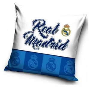 Real Madrid párnahuzat fehér kék 40x40cm