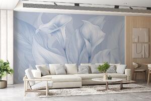 Fotótapéta Elegáns liliomok lágy pasztellszínekben, Modern fotótapéta, Modern fotótapéta, w01195v1 - Muralas.hu