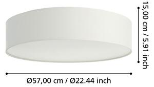 Eglo ROMAO-Z mennyezeti lámpa, 1XLED 35W, 3500lm, 2700-6500K, 900439