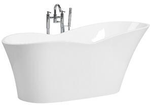 Fehér szabadon álló fürdőkád 170 x 80 cm DULCINA