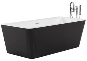 Fekete fürdőkád 170 x 80 cm HASSEL