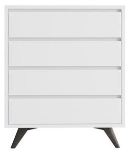 Suvera komód, fehér, 70 cm