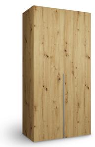 ALICANTE 1 szekrény 100x202x52 - artisan tölgy