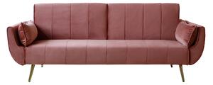 Széthúzhatós ülőgarnitúra DIVAN 215 cm - rózsaszín