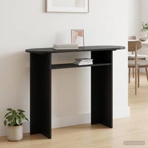 Konzolasztal Fekete Tölgy 100 x 39,5 x 75 cm Szerelt Fa