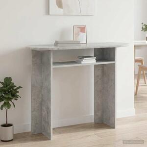Konzolasztal Betonszürke 100 x 39,5 x 75 cm Szerelt Fa