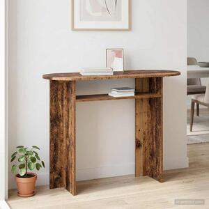 Konzolasztal tárolóval Antik Fa 100 x 39,5 x 75 cm Szerelt Fa