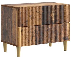Éjjeliszekrény fiókkal Antik Fa 62 x 34,5 x 48 cm Szerelt Fa