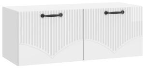 Fali TV szekrény Magasfényű Fehér 78,5 x 31 x 30 cm Szerelt Fa