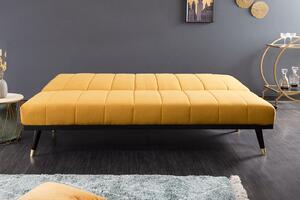 Széthúzható ülőgarnitúra PETITE 180 cm - sárga