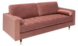 Ülőgarnitúra VELVET 225 cm - rózsaszín