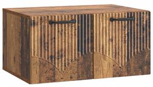 Fali TV szekrény Antik Fa 59,5 x 41 x 30 cm Szerelt Fa