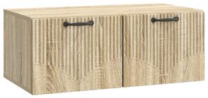 Fali TV szekrény Sonoma Tölgy 78,5 x 41 x 30 cm Szerelt Fa