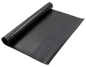 Padló Szőnyeg Fekete 1,2 x 2 m Gumi