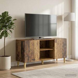 TV szekrény 102 x 34,5 x 50 cm Antik Fa Szerelt Fa
