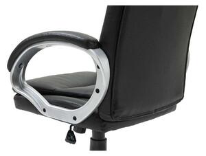 BipiLine Relax főnöki forgószék, ergonomikus irodai szék, Fekete 