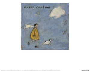 Sam Toft - Cloud Chasing Festmény reprodukció, (30 x 30 cm)